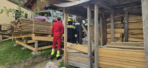 Arbeitsunfall Birkfeld