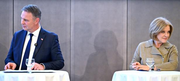 Medienminister Andreas Babler und ORF-Generaldirektorin Ingrid Thurnher