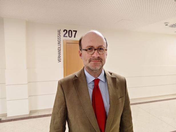 Max Leitner, Anwalt von Beate Meinl-Reisinger.