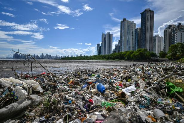 PANAMA-ENVIRONMENT-PLASTIC-WASTE-WANDA