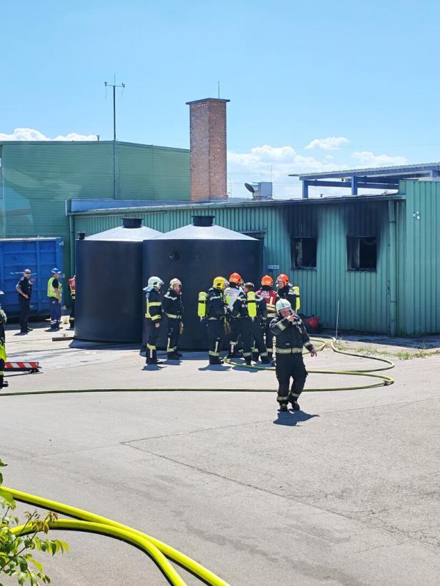 Feuerwehrleute im Einsatz