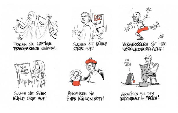 Karikatur von Michael Pammesberger