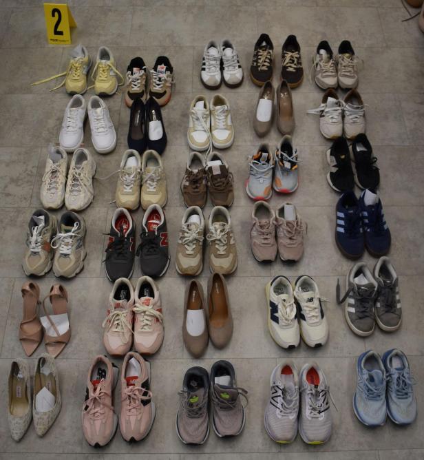 gestohlene Schuhe