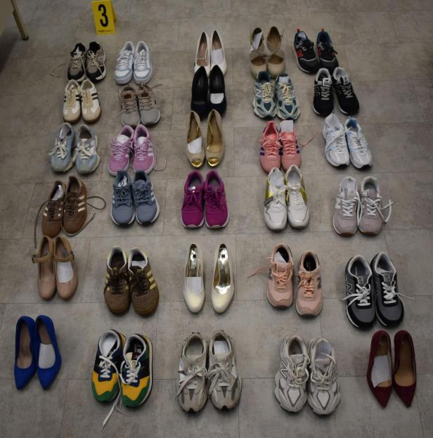 gestohlene Schuhe