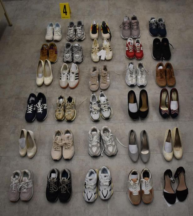 gestohlene Schuhe