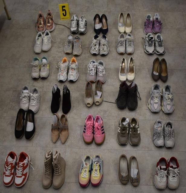 gestohlene Schuhe