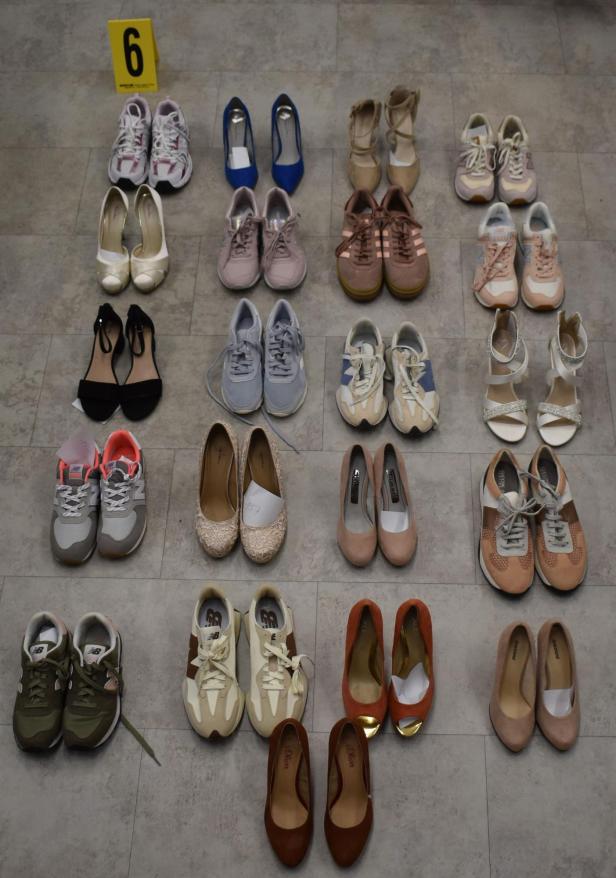 gestohlene Schuhe
