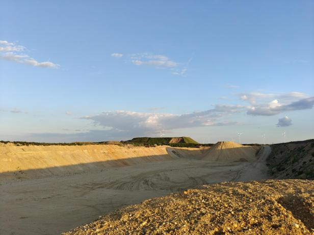 Schottergrube im Marchfeld