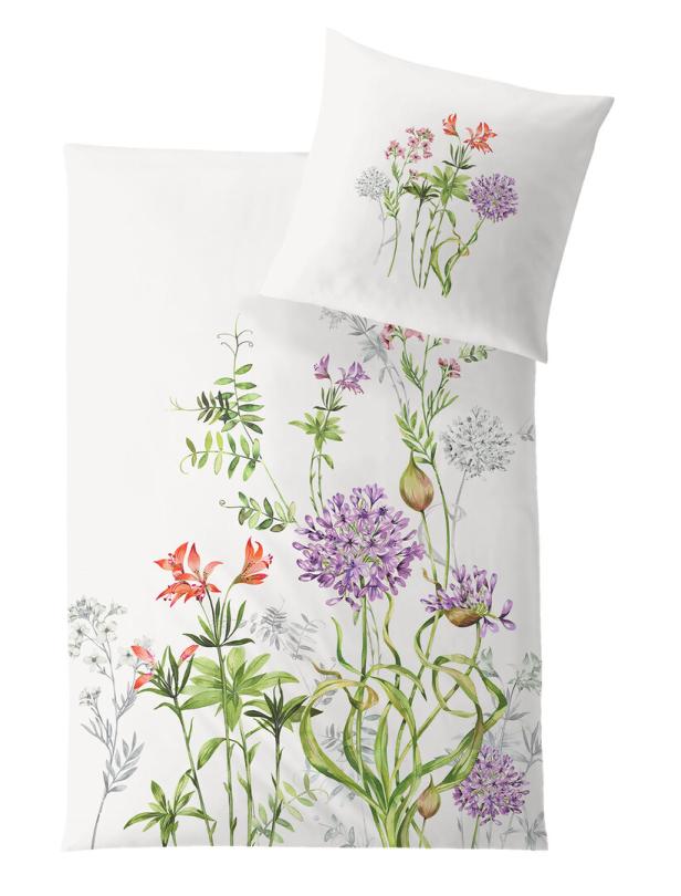  „Tencel“-Bettwäsche mit Blumenmuster