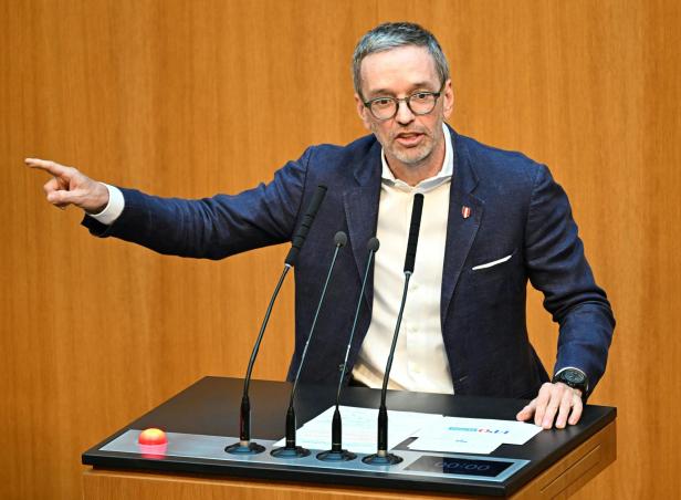 FPÖ-Chef Herbert Kickl