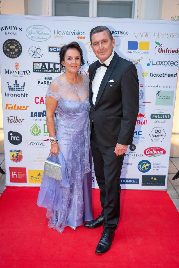 Sabine und Peter Hanke auf dem Red Carpet
