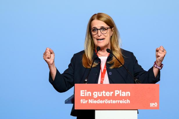 LANDESPARTEITAG SPÖ NIEDERÖSTERREICH: KÖNIGSBERGER-LUDWIG (SPÖ)