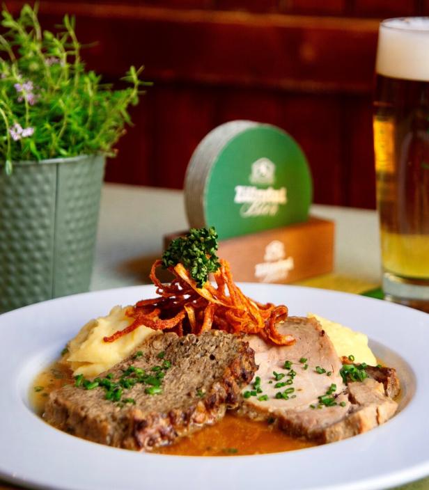  Klassisches aus dem Zillertal: die Ofenleber. 