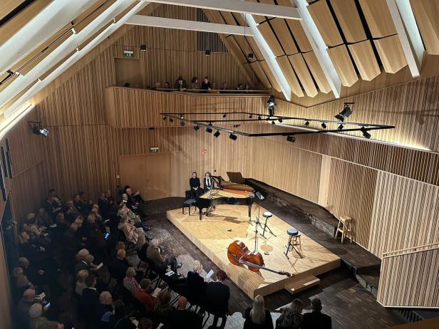 Der neue Konzertsaal in Hermannswörth