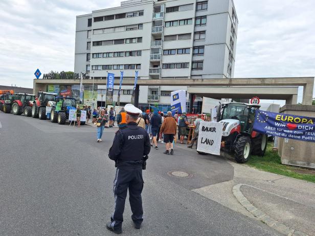 Polizei sorgte in Wieselburg für geordnete Kundgebungen 