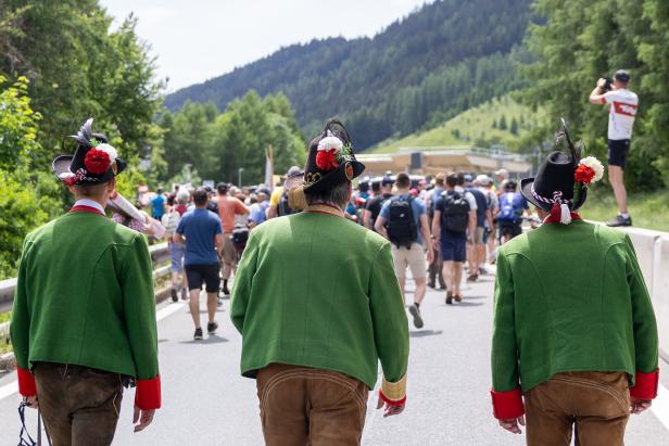 DEMO/ SPERRE DES BRENNERKORRIDORS