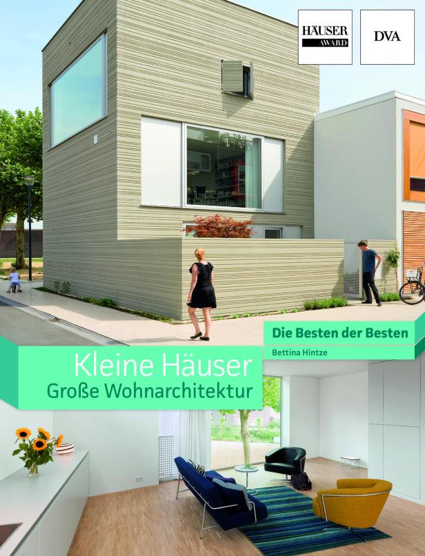 Kleine Haeuser - grosse Wohnarchitektur von Bettin… Das Cover des Buches „Kleine Häuser, Große Wohnarchitektur“ von Bettina Hintze.