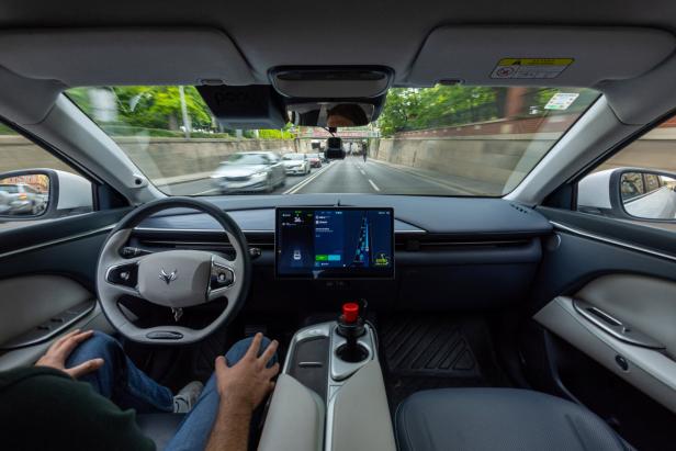 Verne's first commercial robotaxi in Europe drives on the streets in Zagreb