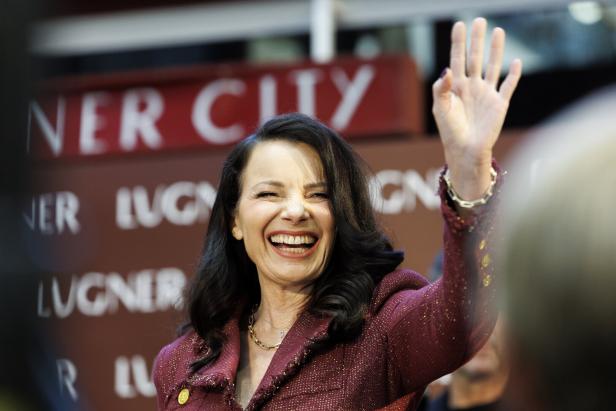 FRAN DRESCHER IN DER LUGNER CITY: DRESCHER