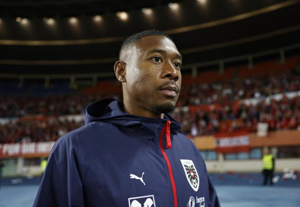 David Alaba spielte gegen Tunesien 45 Minuten