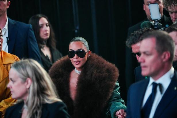 Gucci designer Demna presents collection at Times Square in New York