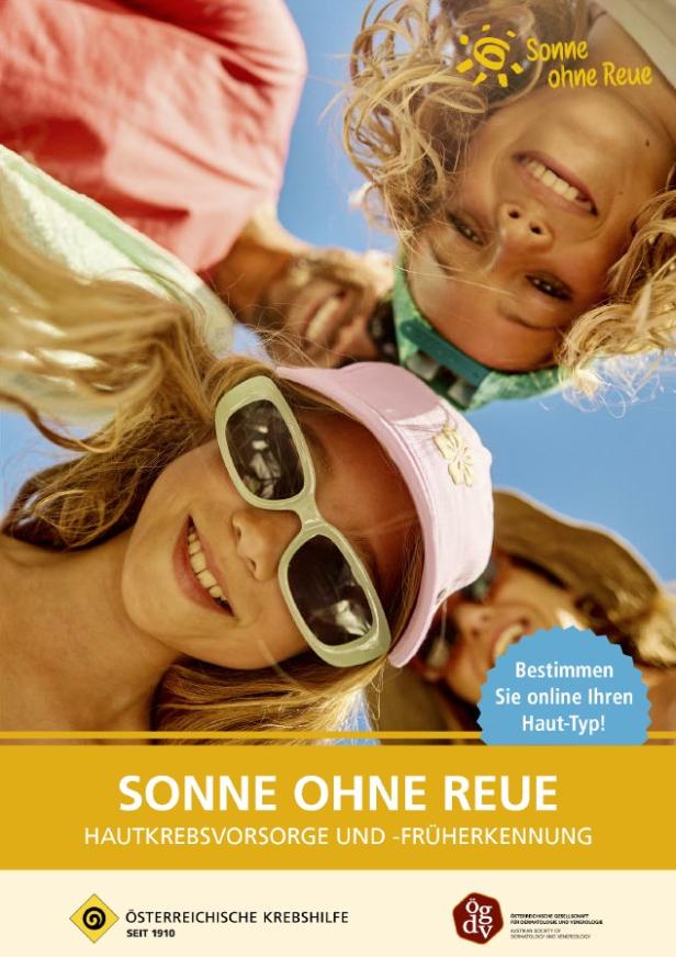 Deckblatt der Broschüre Sonne ohne Reue