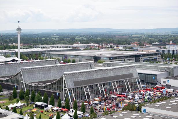 Das Gelände der Messe in Hannover.