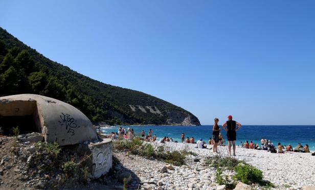 ALBANIA-TOURISM-CONSTRUCTION-TRUMP