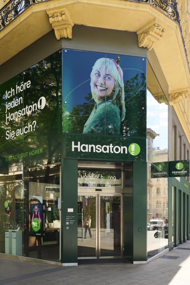 Hansaton-Filiale von außen 