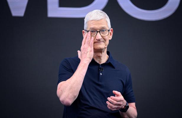 Apple-CEO Tim Cook bei seinem letzten großen Auftritt auf der WWDC 2026