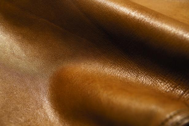 Brown leather texture background
