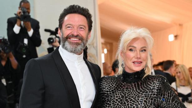 Hugh Jackmann und seine Ex-Frau Deborra-Lee Furness in Abendgarderobe