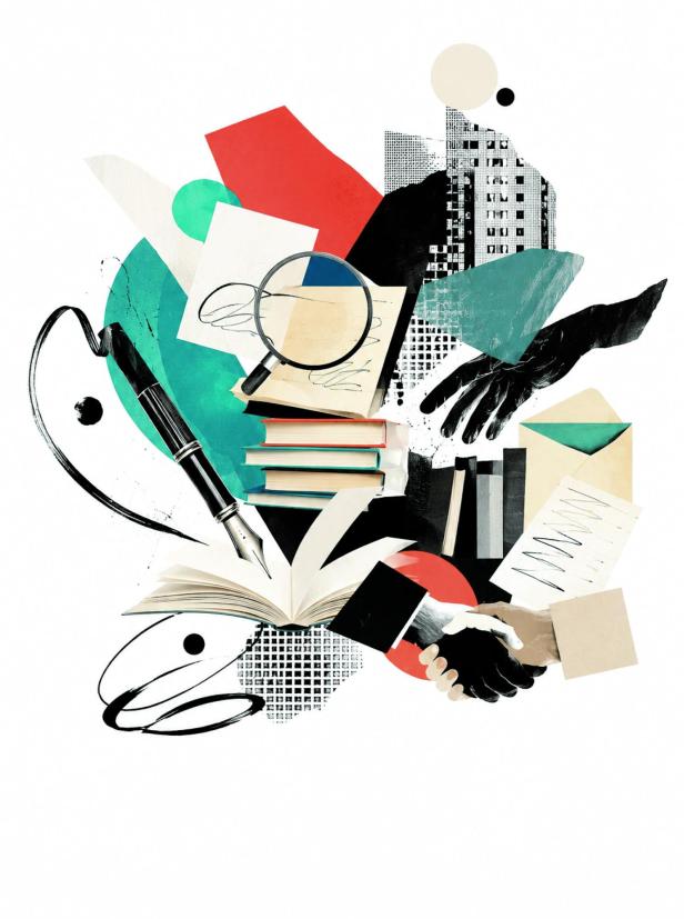 Illustration Literaturagentur