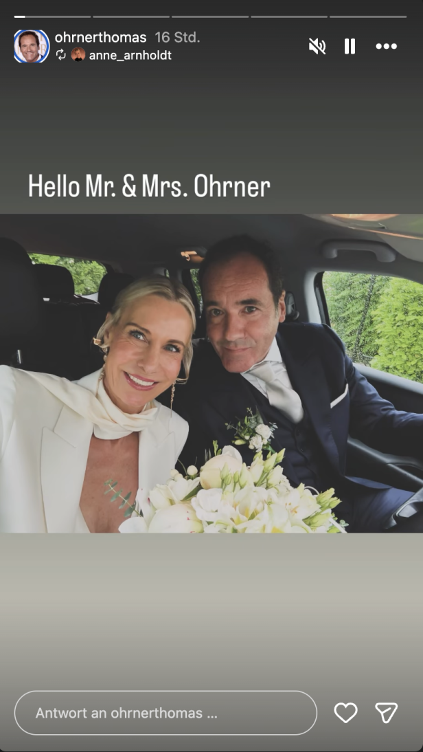 Thomas Ohrner und Ehefrau