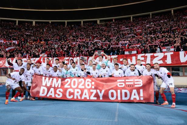 Das österreichische Team begeisterte mit der WM-Qualifikation die Fans