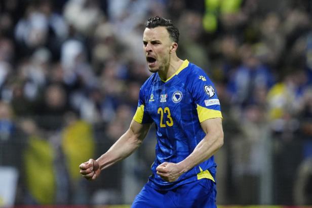 Haris Tabakovic (Bosnien-Herzegowina) ging in Österreich für Lustenau und die Wiener Austria auf Torjagd