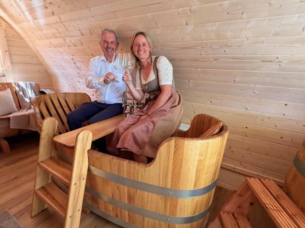 Wellnesshütten Winzerhof Küssler