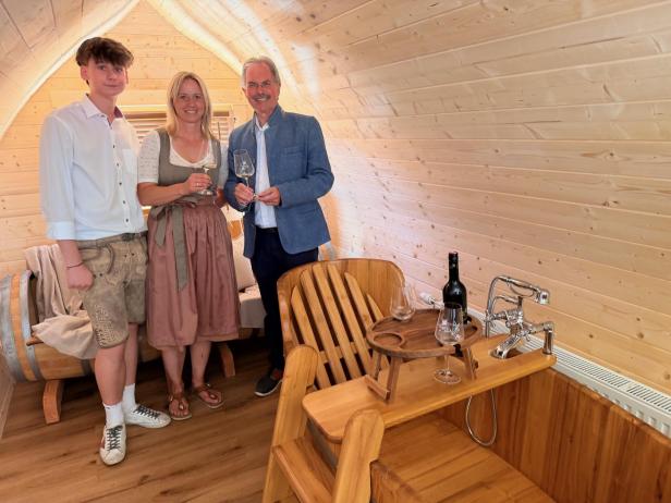Wellnesshütten Winzerhof Küssler
