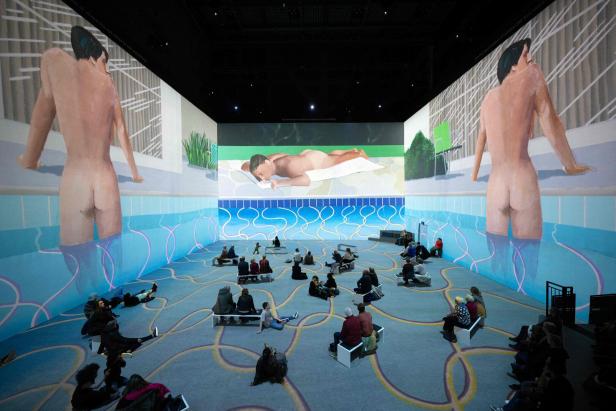 BRITAIN-ART-HOCKNEY