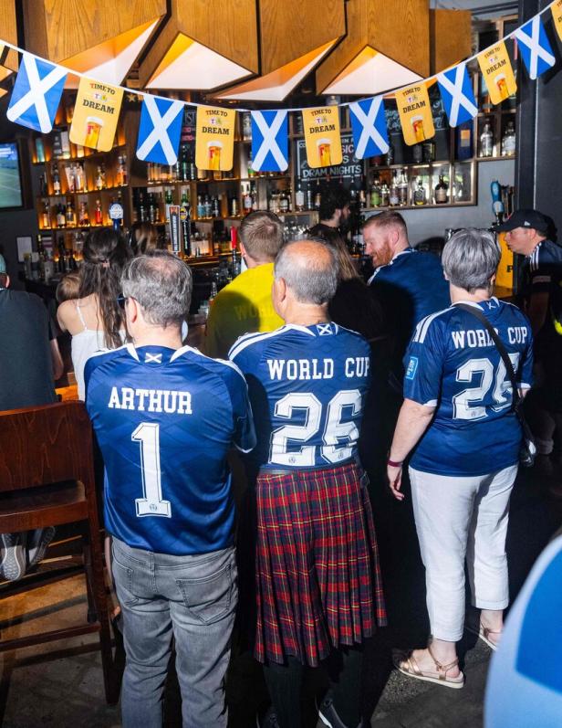 US-SCOTTISH-SOCCER-FANS-GATHER-IN-BOSTON-AREA-FOR-SCOTLAND-HAITI
