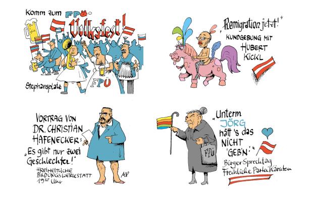 Karikatur Michael Pammesberger