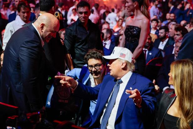 US-POLITICS-UFC-MMA-TRUMP