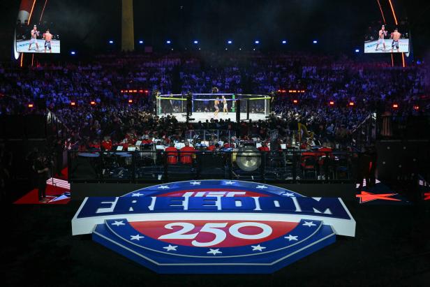 US President Donald Trump hosts UFC Freedom 250 at the White House