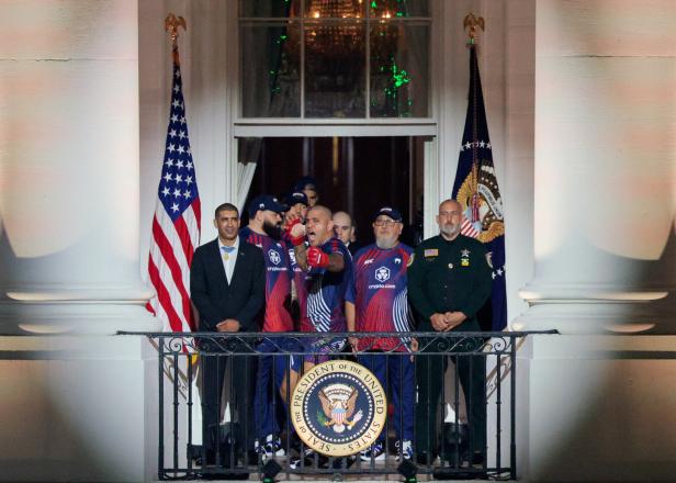 U.S. President Donald Trump hosts UFC Freedom 250 at the White House in Washington