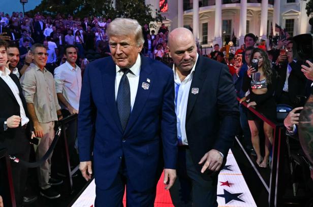 US-POLITICS-UFC-MMA-TRUMP
