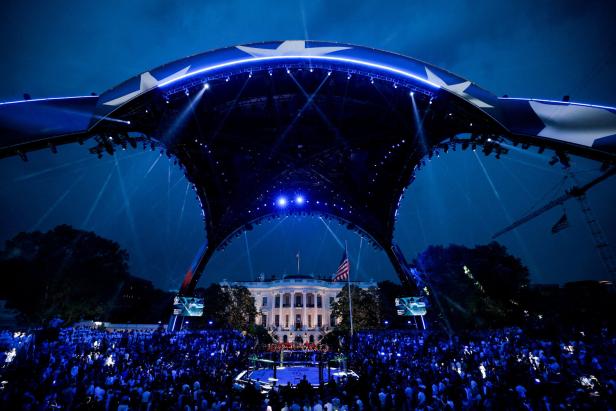 U.S. President Donald Trump hosts UFC Freedom 250 at the White House in Washington