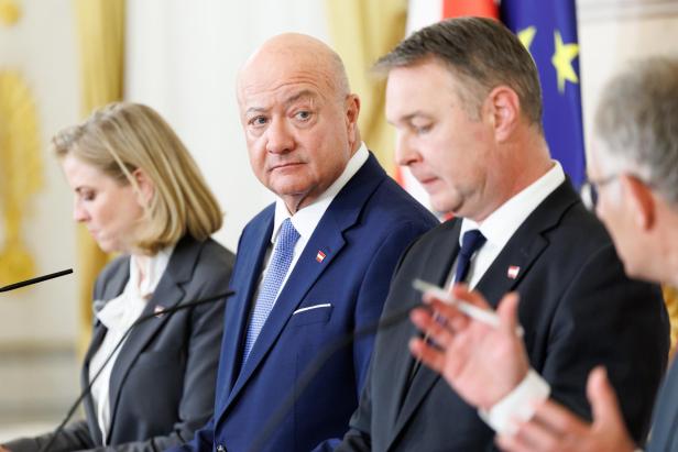 Meinl-Reisinger, Stocker, Babler, Marterbauer