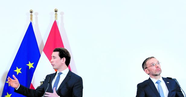 MINISTERRAT: MOSER / KURZ / STRACHE / KICKL