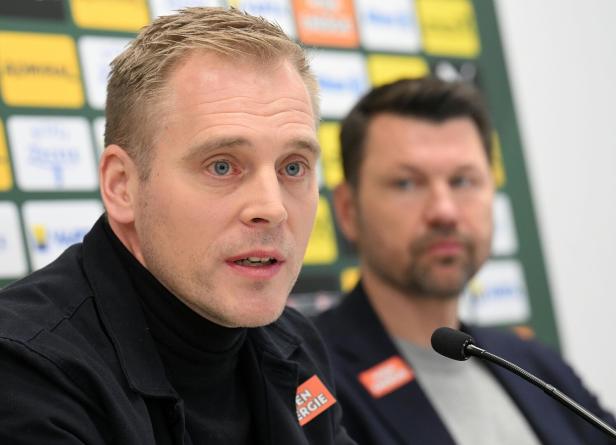 PK SK RAPID PRÄSENTATION DES NEUEN CHEFTRAINERS JOHANNES HOFF THORUP
