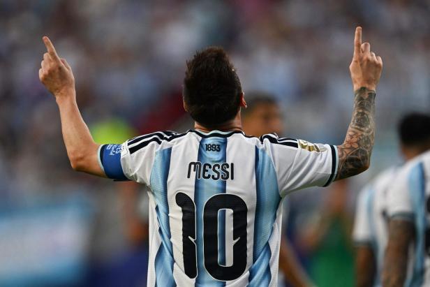 Lionel Messi ist der Dreh- und Angelpunkt der Argentinier